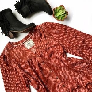 Anthropologie Holding Horses Pavin Tunic Dress